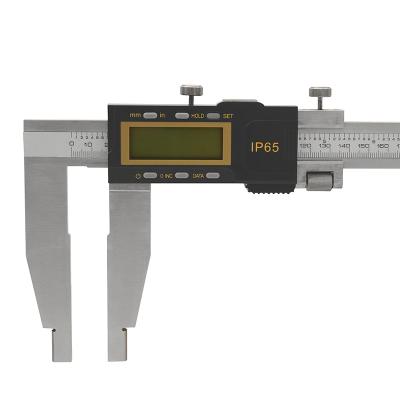 IP65 Digital verkstadsskjutmått 0-500 x 0,01 mm med skänkellängd 100 mm